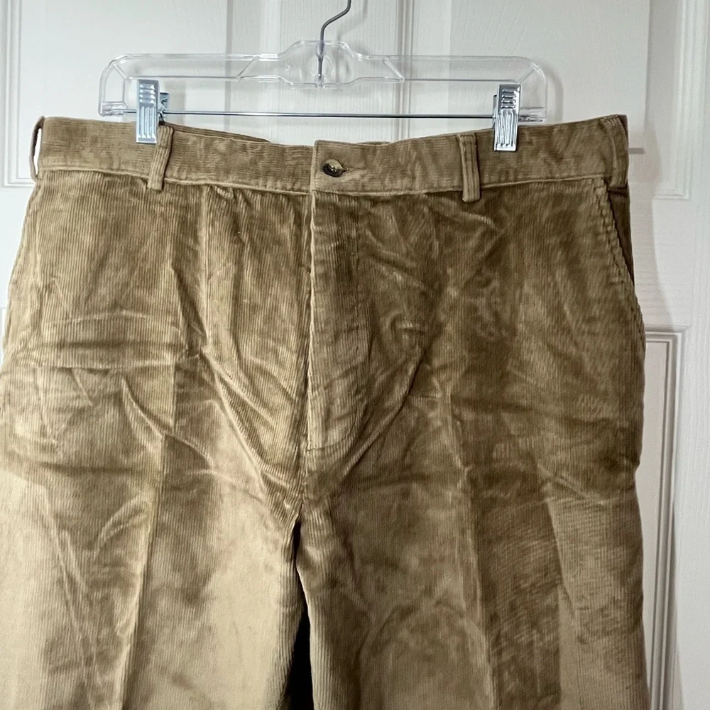 Pendleton Men's Corduroy Pants - Tan Size 38